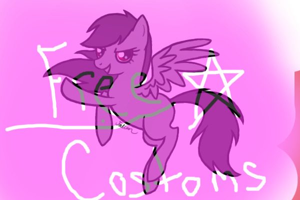 Free pony costoms and premades!!