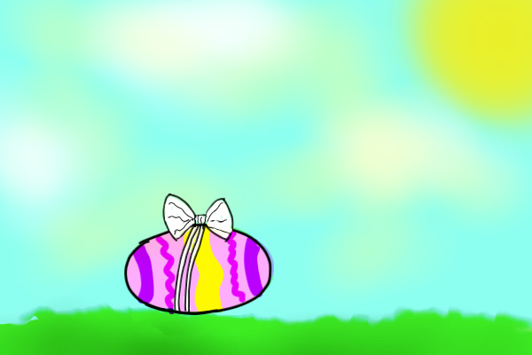 Easter Egg In The Sun