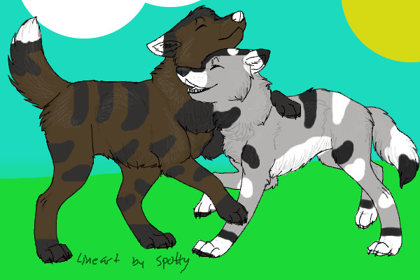 Hawkstripe and Spiritheart