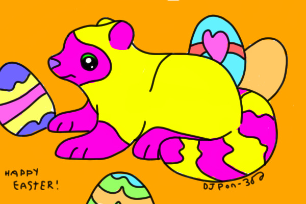 jelly bean red panda!