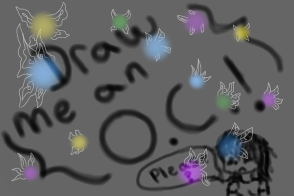 Draw me an O.C. --CLOSED--