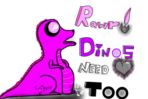 Dinosaur of DESTINY - Please move to Beginners Oekaki! <3