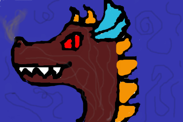 Thorn the Oekaki dragon