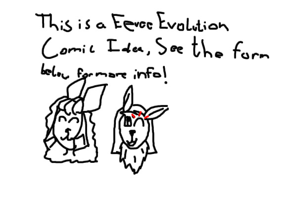 Eevee Evolution Comic Ideas(Open)