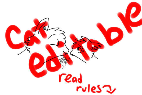 Cat Editable READ RULES