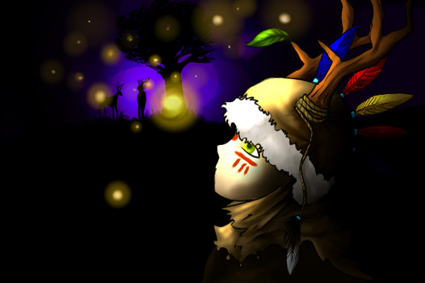 Forest Night Spirits. IDK, WIP., ECT.