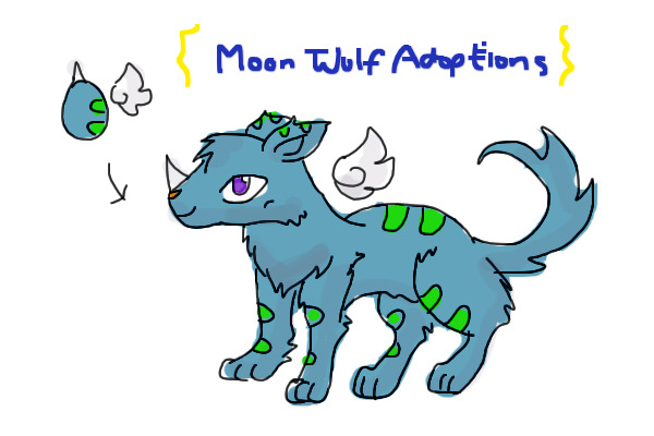 FREE Moon Wolf Adopts- Closed