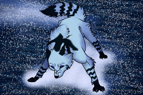 Feathertail wolf form