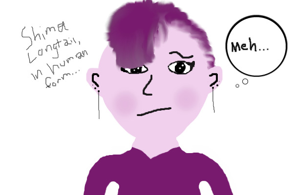 Shima longtail in human form X)