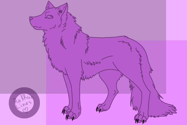 Realistic Wolf Reference lines