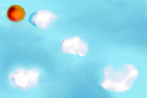 the sky