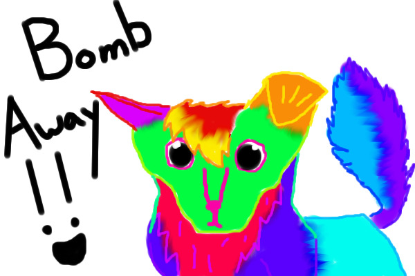 Neon Bombing Puppy :D