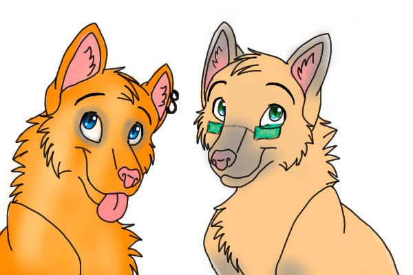 Fursona and freind