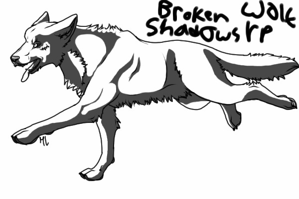 Broken shadows wolf rp