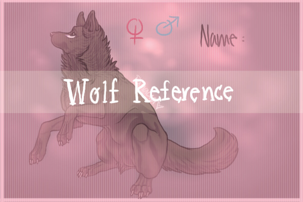 Wolf Reference & Editable <3
