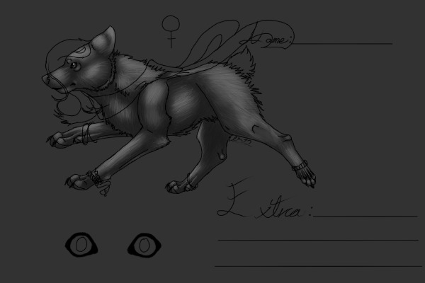 Fursona/Character Reference Sheet