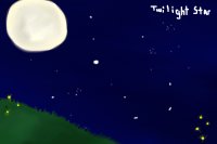 ~Full moon, Night sky~