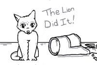 The Lion Did It!