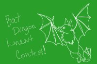 Bat-Dragon Lineart Contest! - Over and Done!