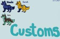 Customs for HSoup's Dog Adoptables