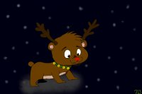Rudolph the red nosed Little Bear