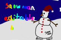 make a snowman!