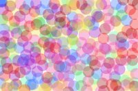 Rainbow dots background