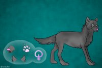 My wolf fursona <3