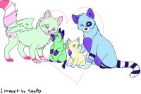 Bubbles and her family <33