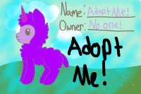 Adopt This Cute Alnicorn!