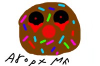 Creepy doughnut O-O