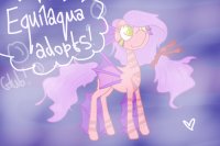 Equilaqua adopts! Equilaqua adopts!