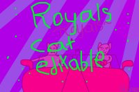 ~Royals Cat Editable~