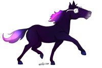 Galaxy Swag Horse