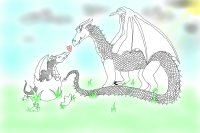 Dragon family adopts