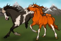 Equin OCs Jinoah and Fayn(Ship??) Equin OCs Jinoah and Fayn(Ship??)