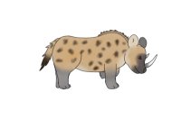Black Rhino x Spotted Hyena