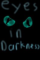Eyes in darkness cover
