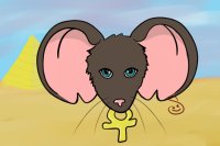 Egyptian Mouse Free Color-In :)