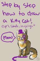 How to draw a realistic cat