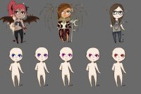 Humanoid characters