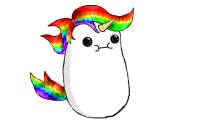 Derp rainbow unicorn potato