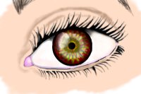 I drawed an eye~