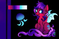 Pony Character Auction #9 JELLYFISH //Over