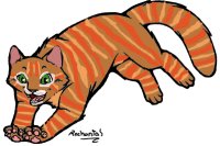 Pouncing Kitty (color in)
