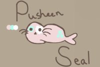 .: Pusheen Seal - My First Oekaki! :.