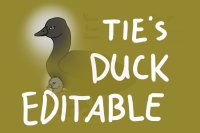 tie's duck editable