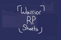 Warrior RP Sheets
