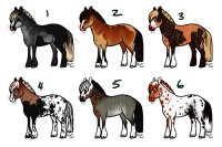 Horse Design Adopts #2