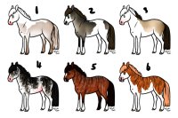 Horse Design Adopts #3